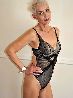 horny grannies in lingerie stripping