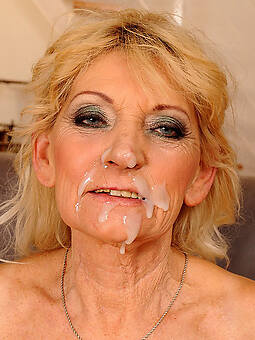 old granny facials stripping