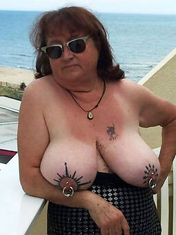 big nipple granny