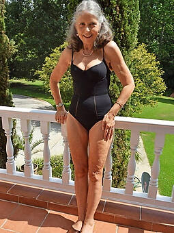 grandma in bikini