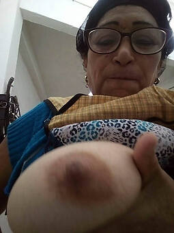 beauty large granny nipples