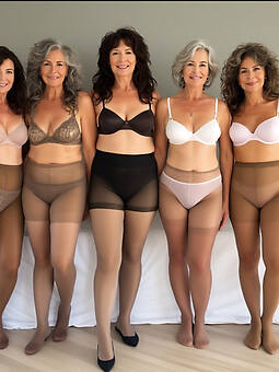 amateur pantyhose grandmas nude
