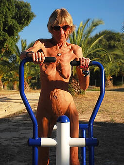 best naked skinny grandma porn