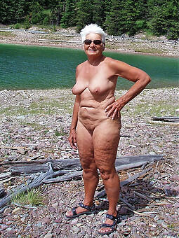 beautiful beach grandma