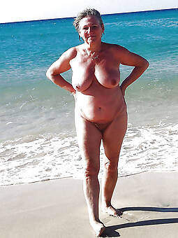 horny beach grannies